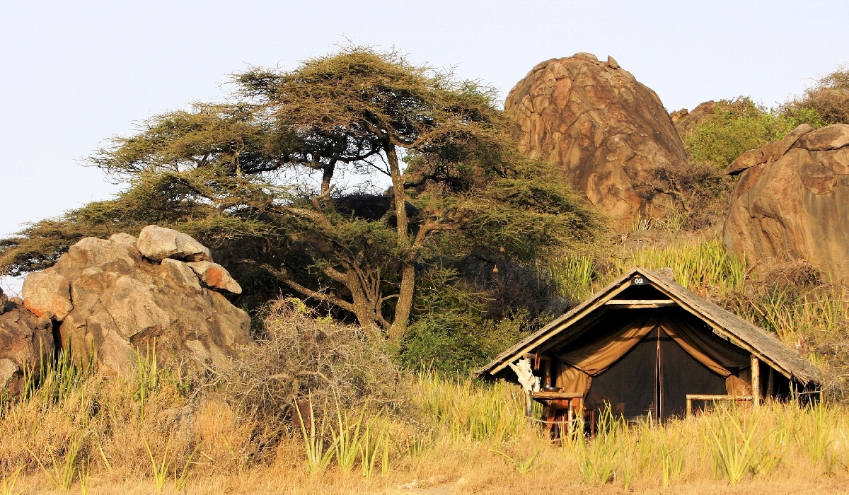 Olduvai Camp dans la zone de conservation du Ngorongoro