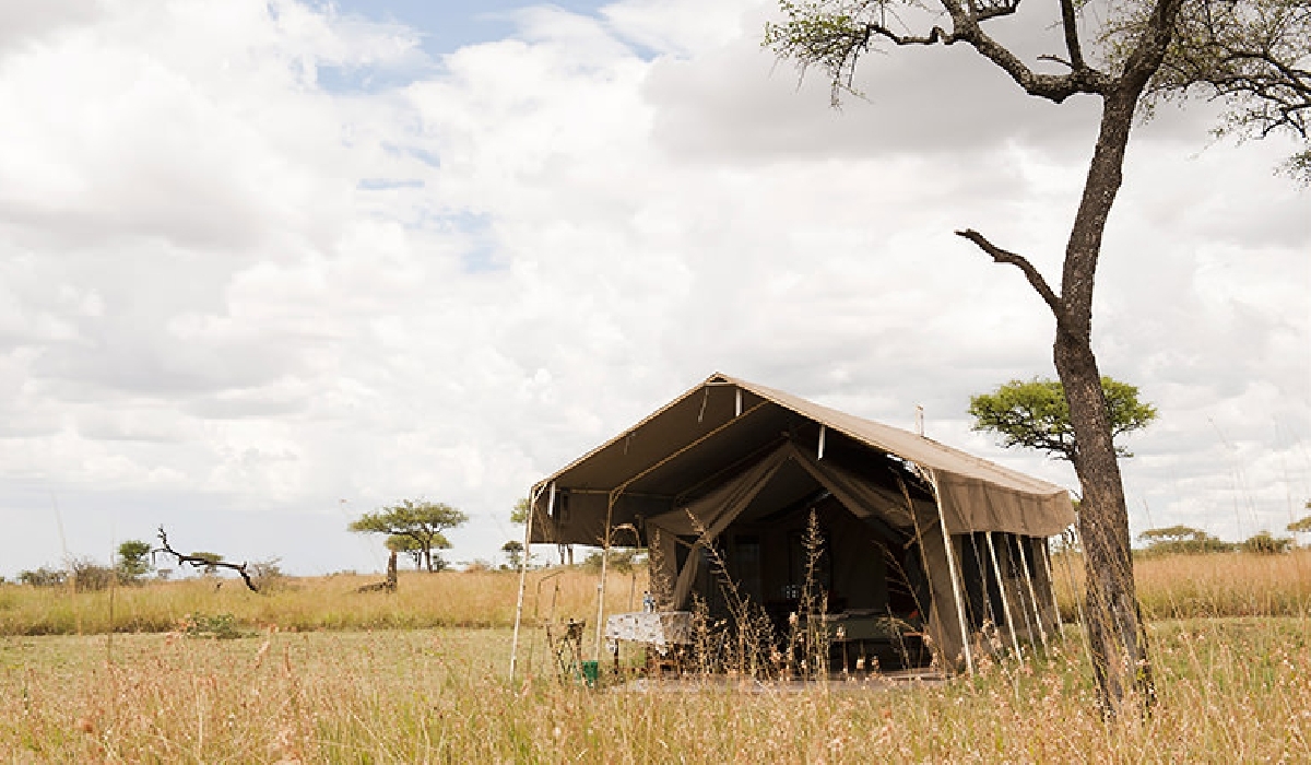 L'une des tentes du Kati Kati N'dutu Camp