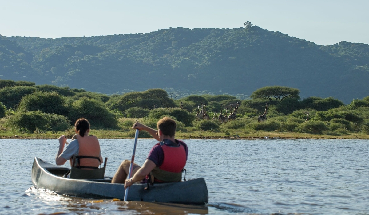 Safari en canoé sur le lac Manyara